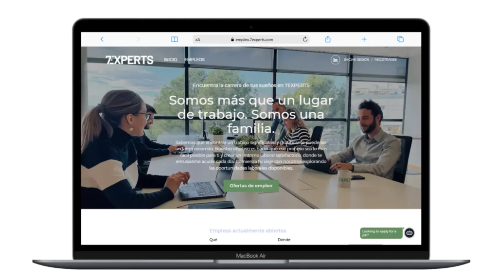 Portal empleo 7Experts