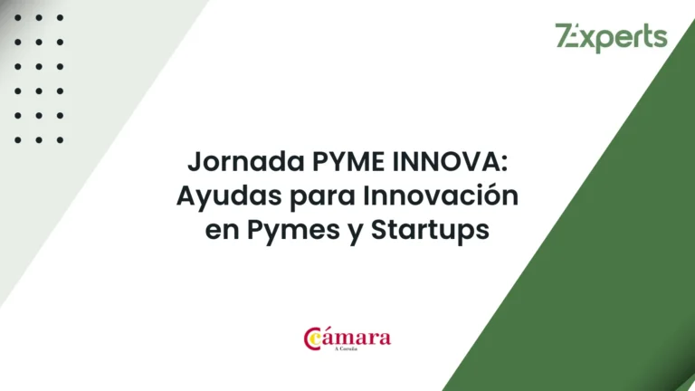 Jornada Pyme Innova: Ayudas para innovación en Pymes y Startups
