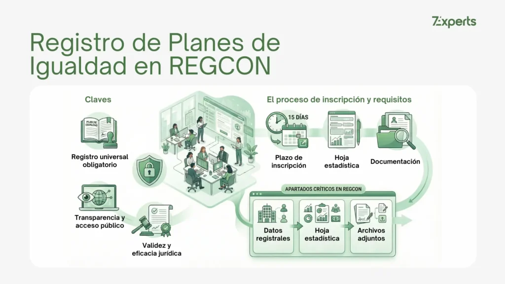 Registro de Planes de Igualdad en REGCON
