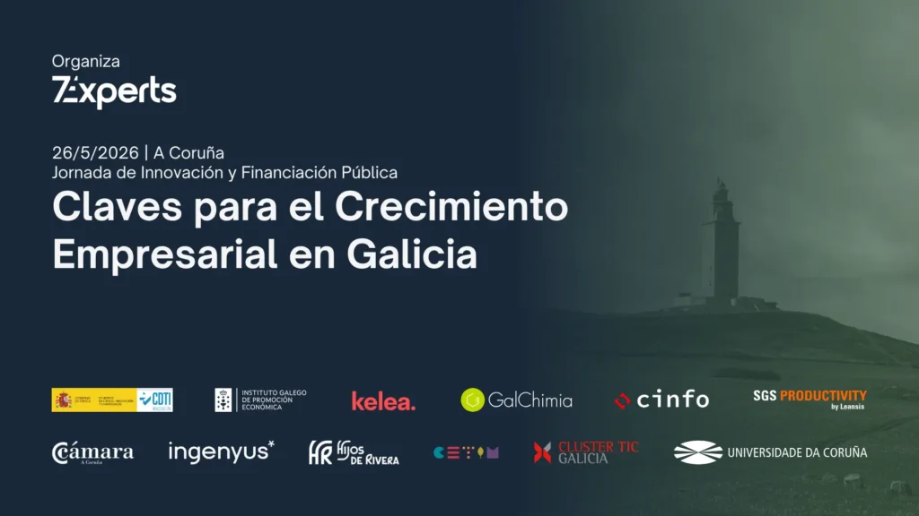 Evento: Innovación y Financiación Pública. Claves para el Crecimiento Empresarial en Galicia